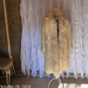 Alpaca midi coat
